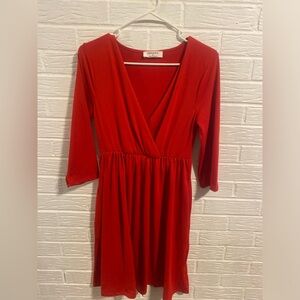 Red Zenana dress